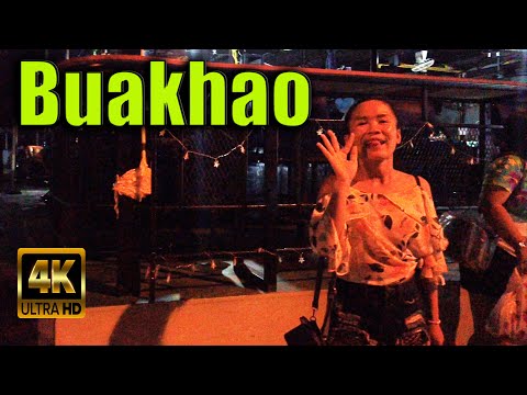 Pattaya Songkran 2023 Sio Buakhao  night walk 4K