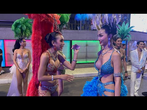 Bangkok Sexy LadBoys Alcazar(@iHariWalkin Plz Subscribe) Pattaya Pretty Thailand 🇹🇭 LadyBoys Shows