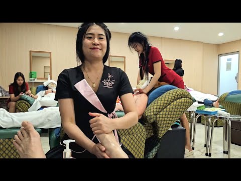 CAN'T SLEEP? YOUR INSOMNIA HAS NO POWER HERE! (ASMR Ear Cleaning, Massage, Lady Shave) Thailand 🇹🇭