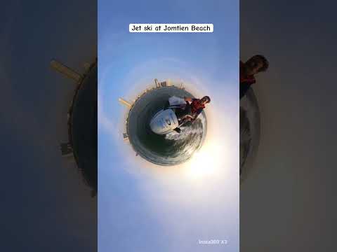 I have done half hour Jet ski @ 3700 Indian rupees at Jomtien Beach Pattaya #shorts