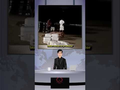 Indian Tourists Seen Openly Urinating at Pattaya Beach #india #thailand -#dirty #nepal #news