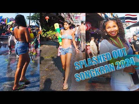 Pattaya's Water Festival in Thailand! Songkran 2024 Part 3