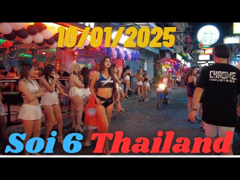 Pattaya's WILDEST Nightlife Spot: SOI 6 Street!