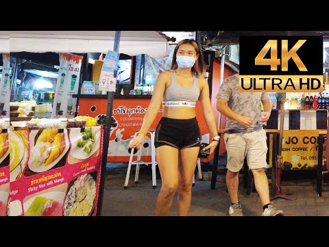 Pattaya 4K Walk LockDown Status. May 30th. Sunday NightWalk.