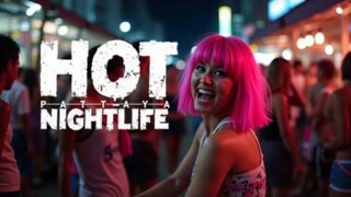PATTAYA Walking Street! Nightlife with hot scenes!
