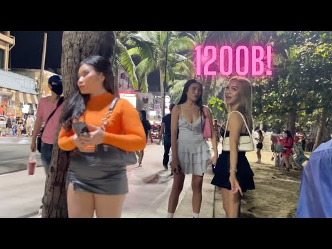 [4K] Incredible Walk! Freelancers Beach Road Pattaya, Thailand April 2025! Through my lens!