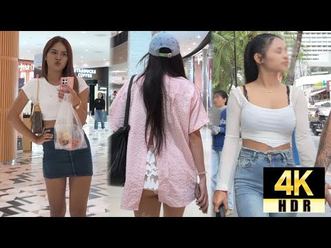 Pattaya 4K Walk Soi 7, Beach Road.Cloudy and Sunny Walk. Thailand. May 2025.