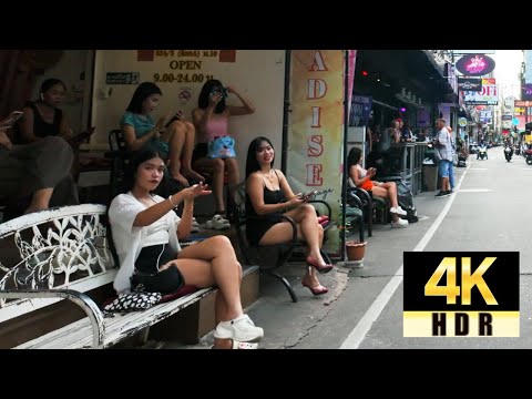 Pattaya 4K Walk Soi BuaKhao, Soi Honey, Low Season Evening! Thailand 2025.