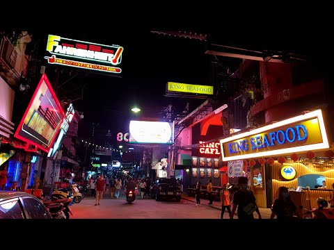 Walking Street, Pattaya, Thailand [2022] [4K] WALKING TOUR – Pattaya Walking Street
